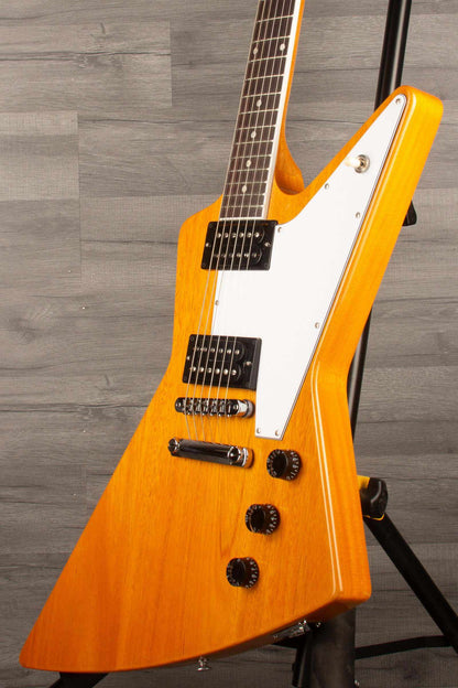 Gibson 70's Explorer Electric Guitar - Antique Natural
