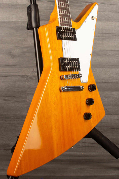 Gibson 70's Explorer Electric Guitar - Antique Natural