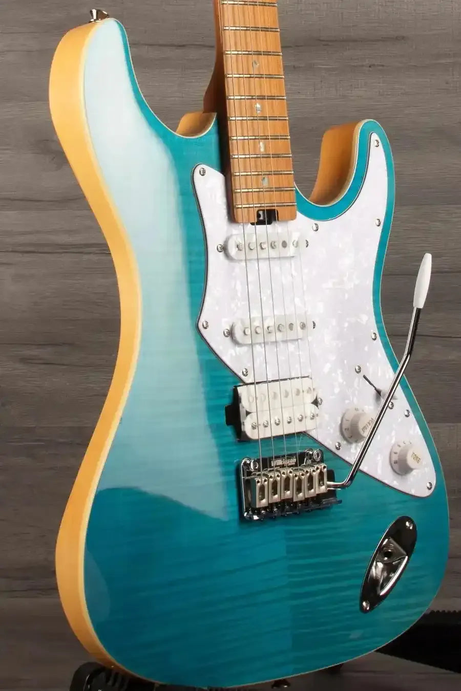 Aria 714 Mk2 Turqoise Blue - MusicStreet