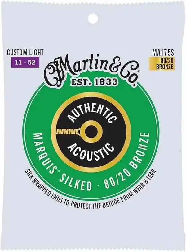 Martin Authentic Acoustic MS 80/20 Bronze Custom Light 11-52 - MusicStreet