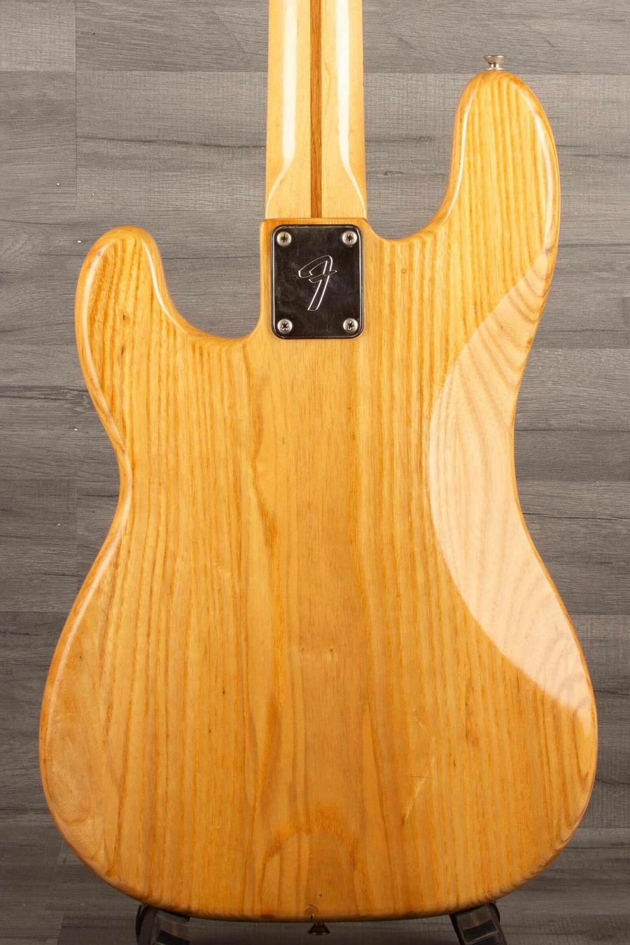 USED - Fender Precision Bass 1976 Natural - MusicStreet