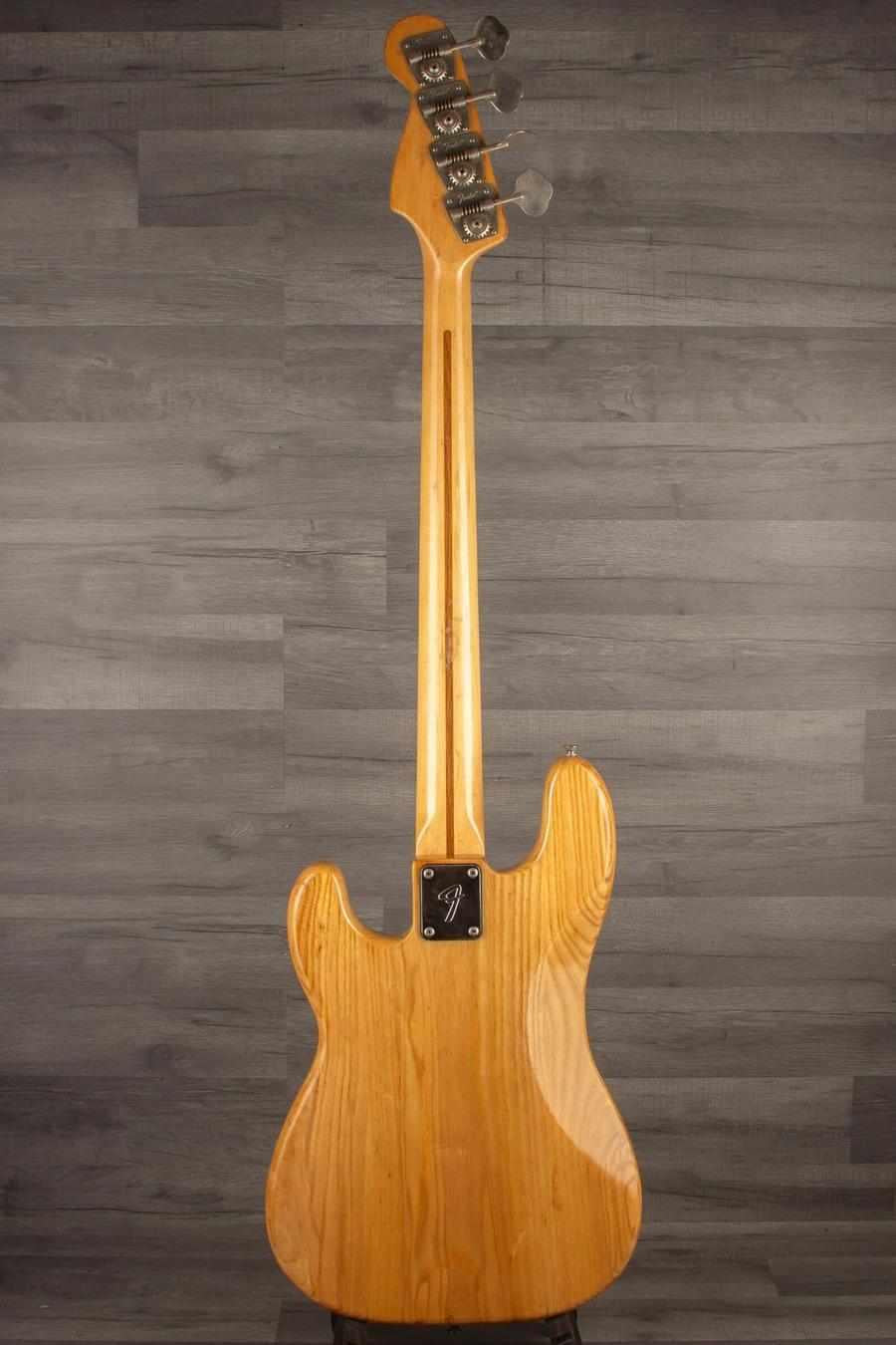 USED - Fender Precision Bass 1976 Natural - MusicStreet