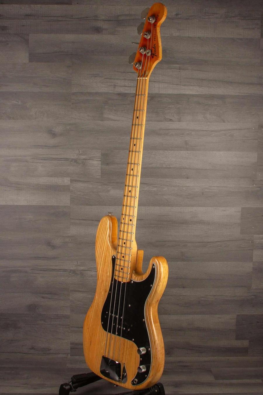 USED - Fender Precision Bass 1976 Natural - MusicStreet