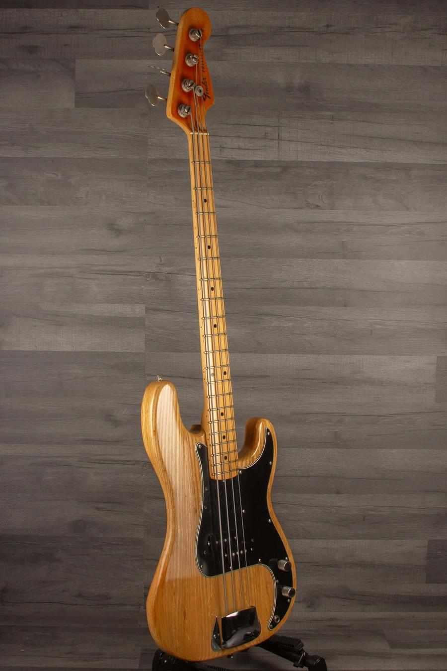 USED - Fender Precision Bass 1976 Natural - MusicStreet