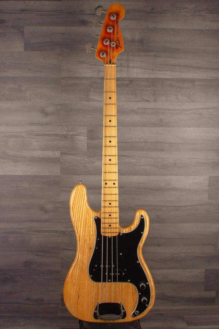 USED - Fender Precision Bass 1976 Natural - MusicStreet