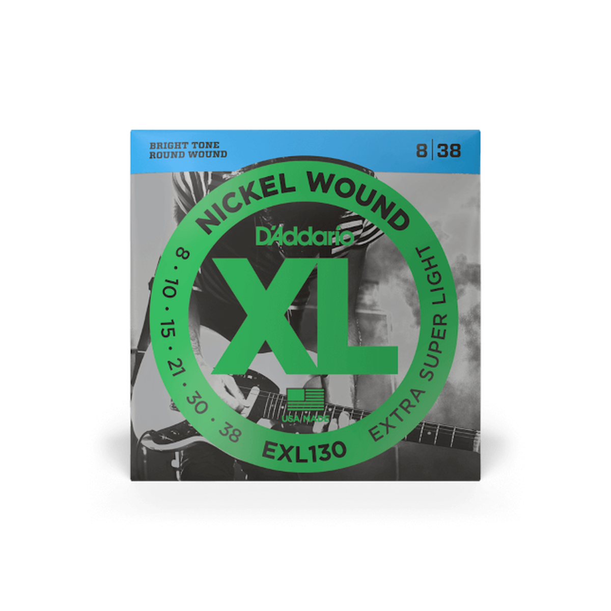 D'Addario EXL130 8-38 Electric Guitar Strings