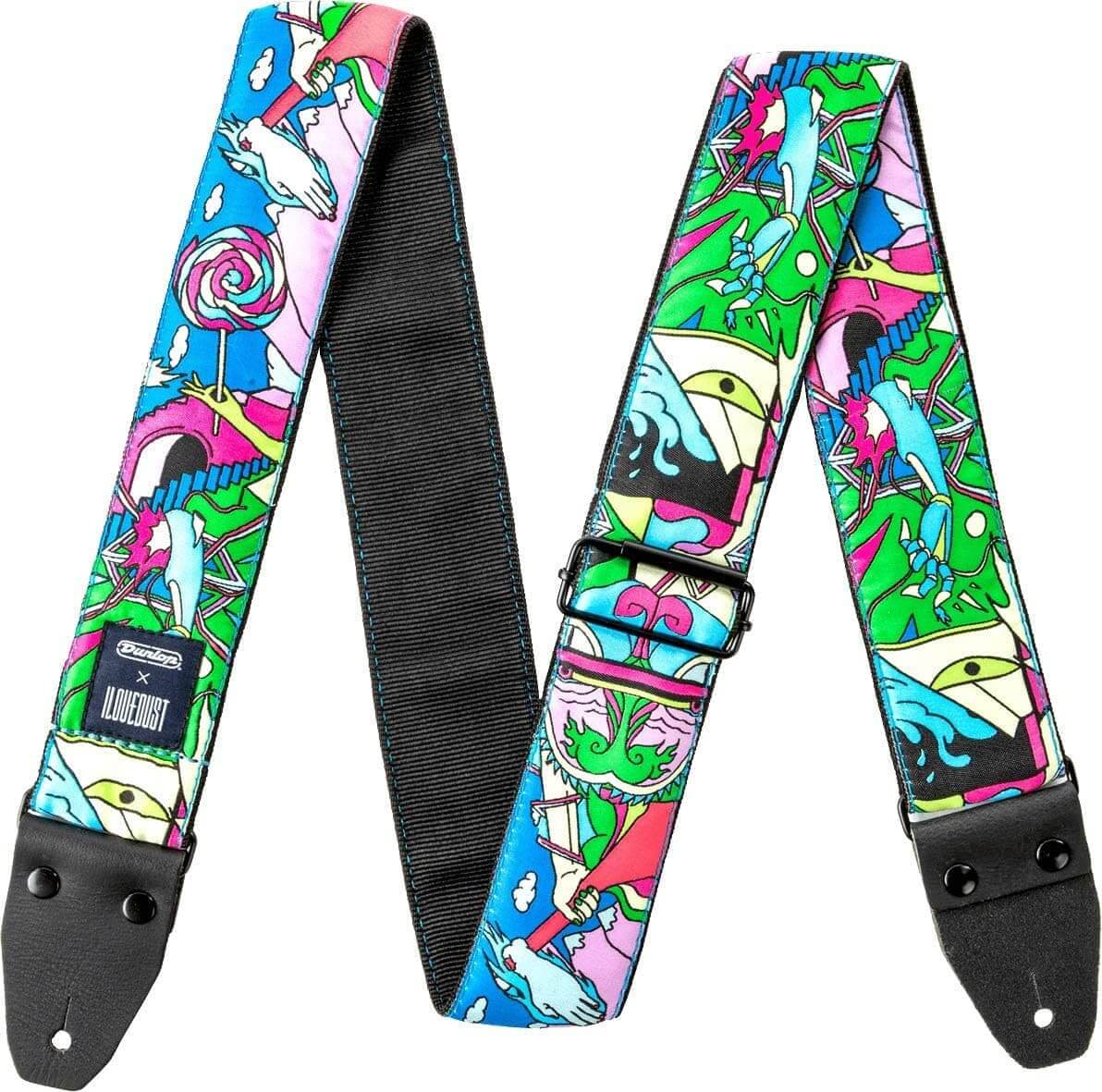 Dunlop Strap - I Love Dust Strap Sucker - Guitar Strap