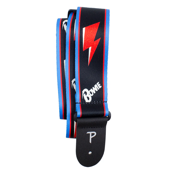 PERRI'S 2" POLY STRAP - DAVID BOWIE LIGHTNING BOLT