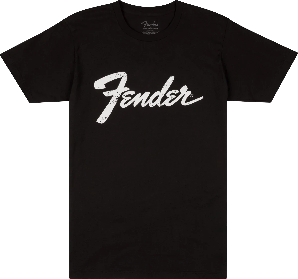 Fender® Logo Date Back Tee, Black, L