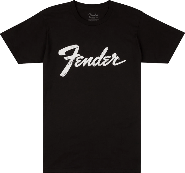 Fender® Logo Date Back Tee, Black, L