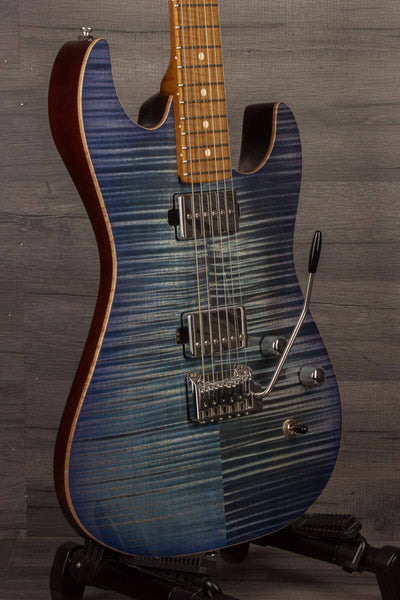 Patrick James Eggle 96 Contour Electric Guitar - Ocean Burst s#30796