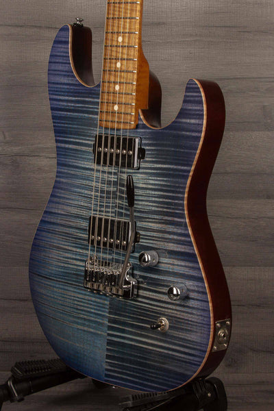 Patrick James Eggle 96 Contour Electric Guitar - Ocean Burst s#30796