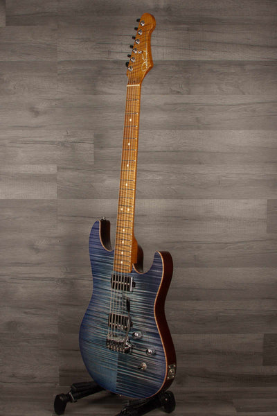 Patrick James Eggle 96 Contour Electric Guitar - Ocean Burst s#30796