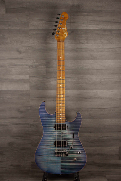 Patrick James Eggle 96 Contour Electric Guitar - Ocean Burst s#30796