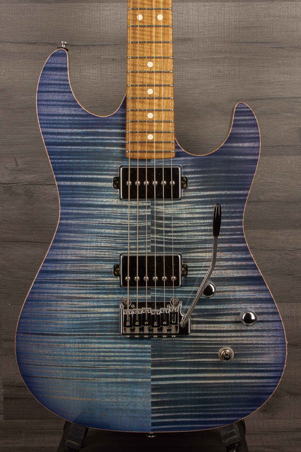 Patrick James Eggle 96 Contour Electric Guitar - Ocean Burst s#30796