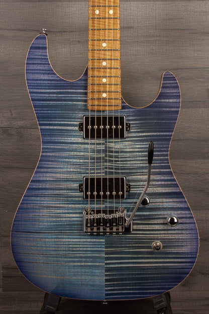 Patrick James Eggle 96 Contour Electric Guitar - Ocean Burst s#30796