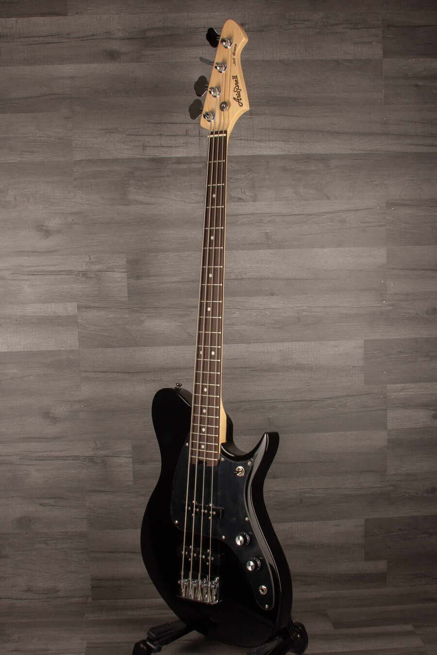 Aria Jet Bass Black - Bass Guitar