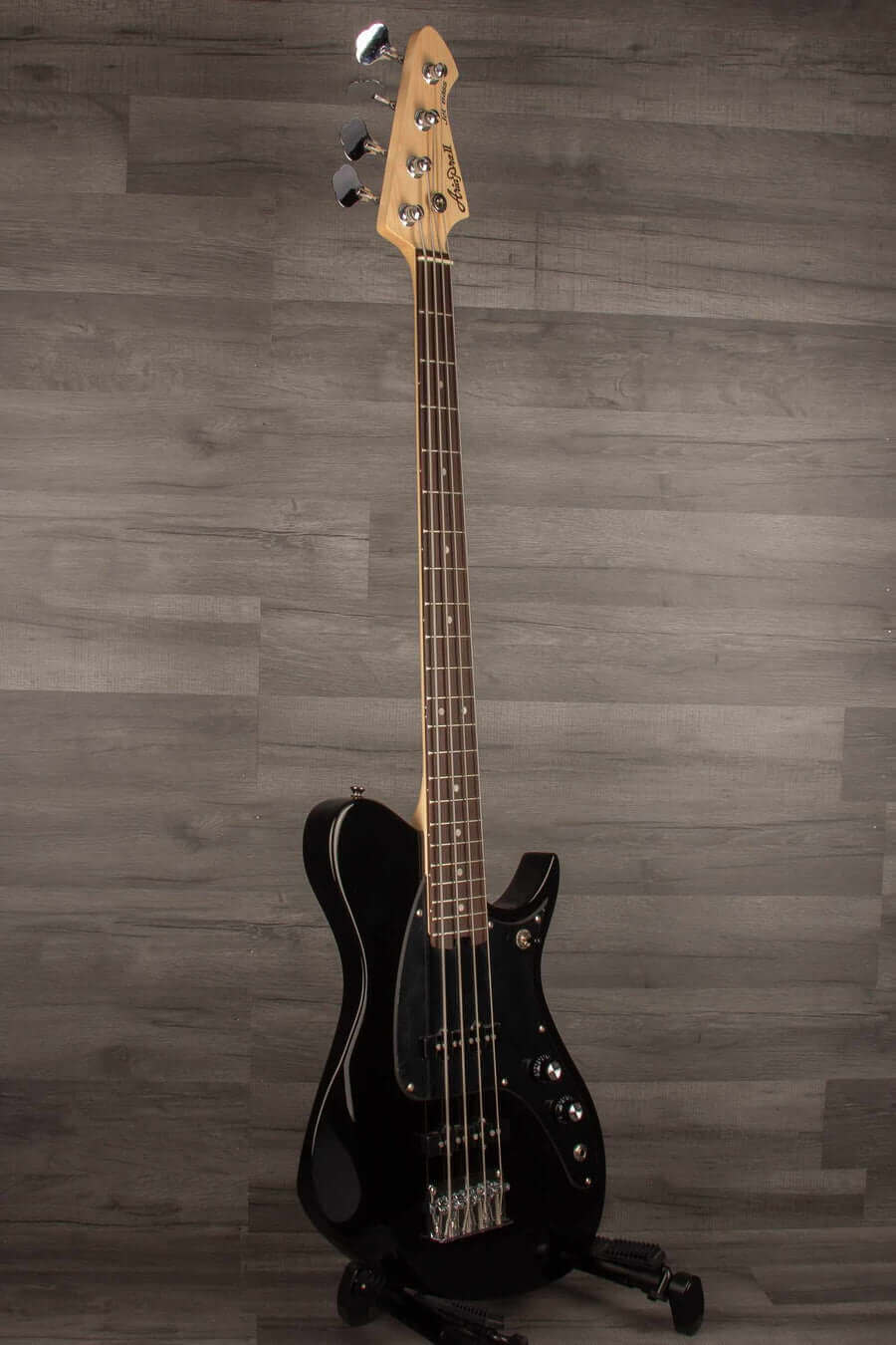 Aria Jet Bass Black - Bass Guitar