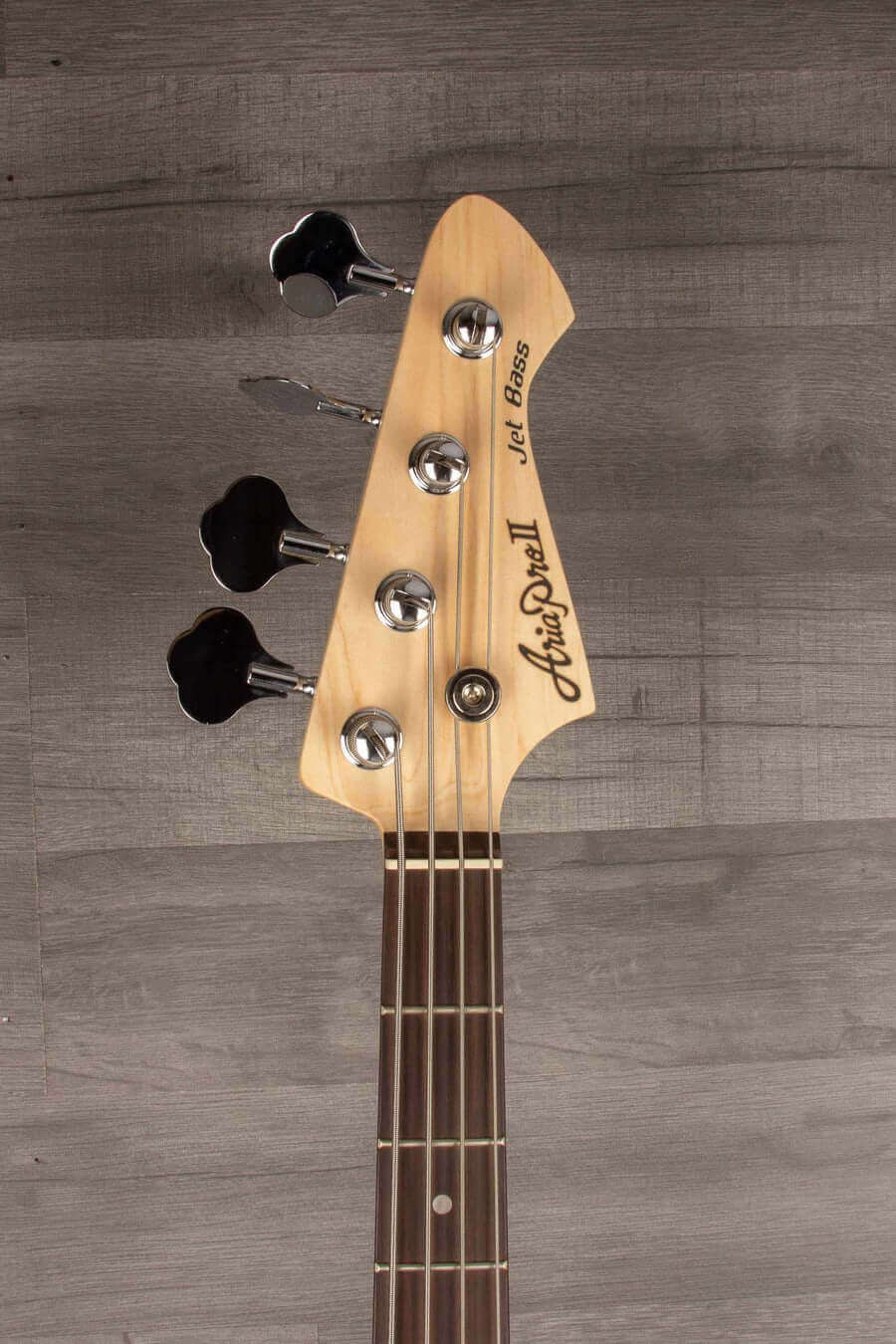 Aria Jet Bass Black - Bass Guitar