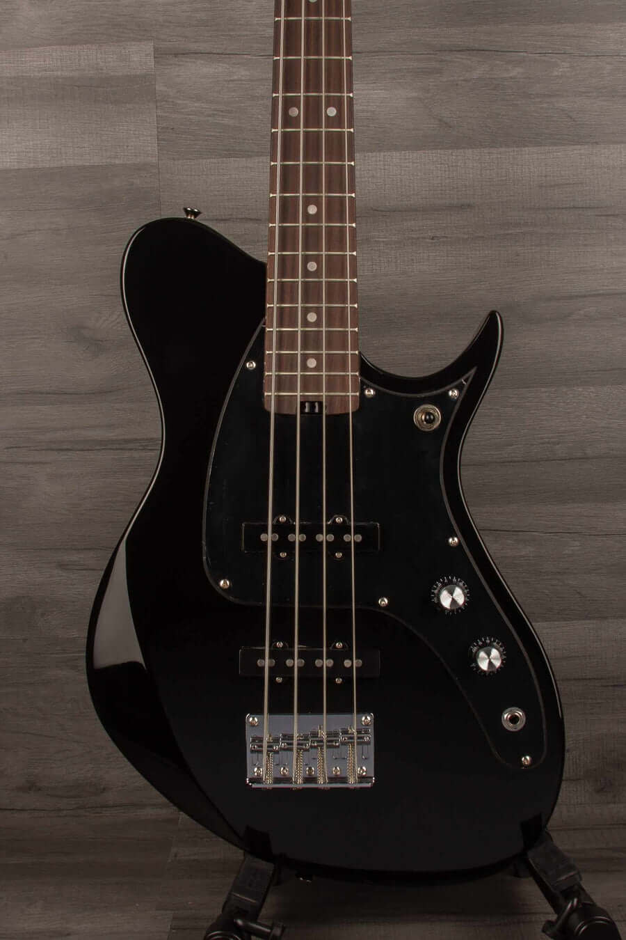Aria Jet Bass Black - Bass Guitar
