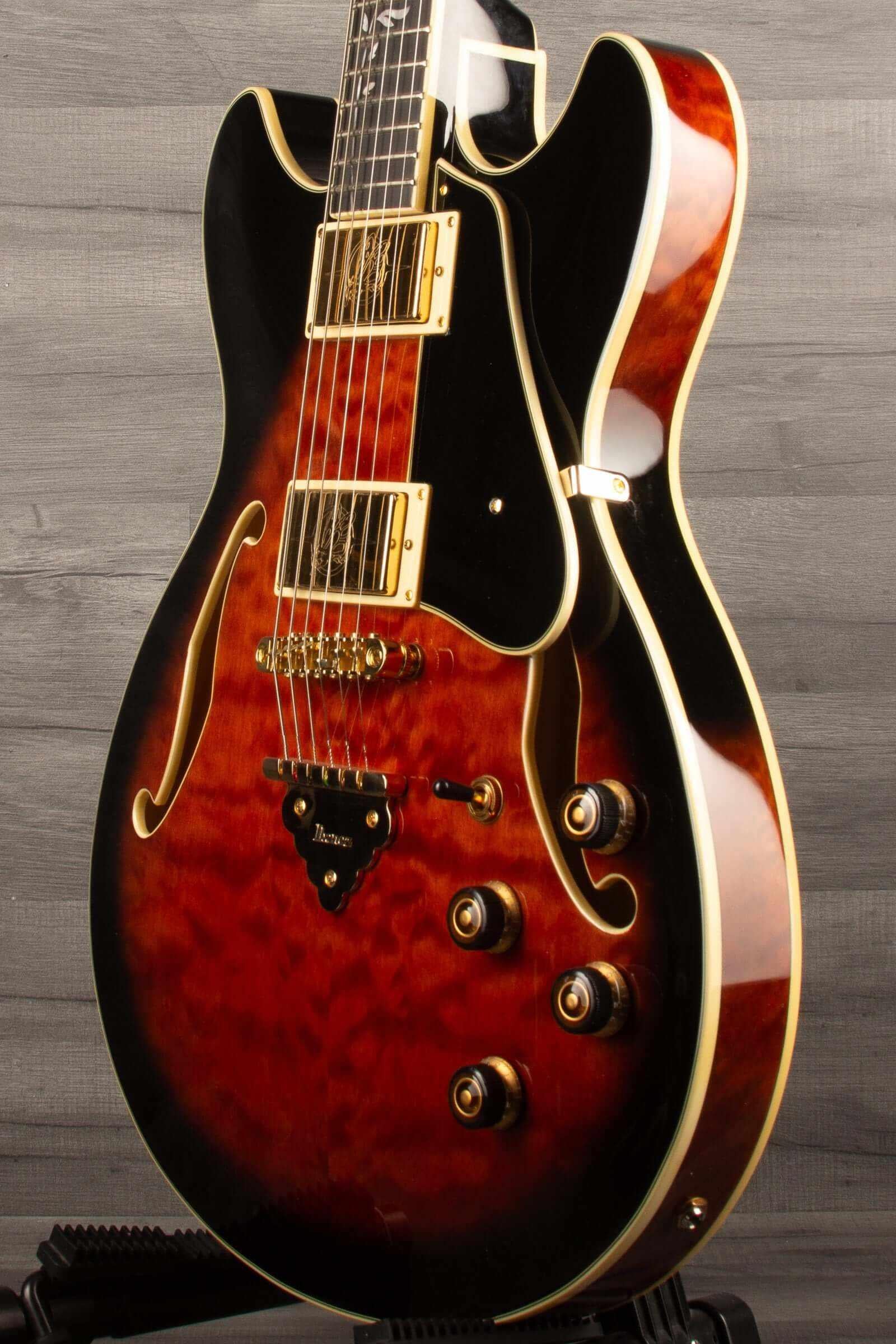Ibanez Artcore AS93QMSP-DBS - MusicStreet