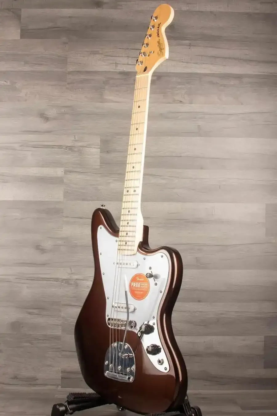 Squier - Affinity Jaguar -  Mystic Metallic Brown - MusicStreet