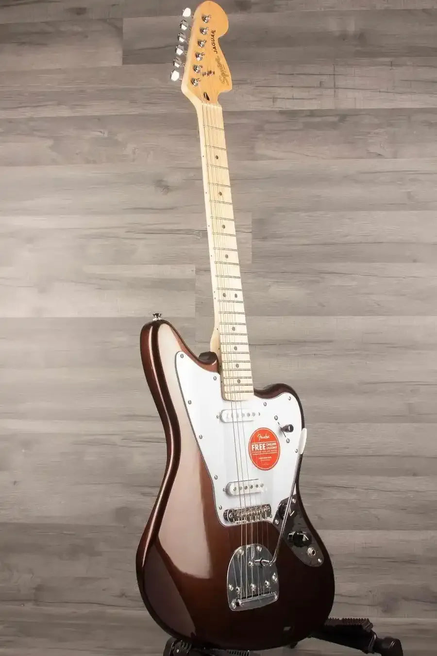 Squier - Affinity Jaguar -  Mystic Metallic Brown - MusicStreet