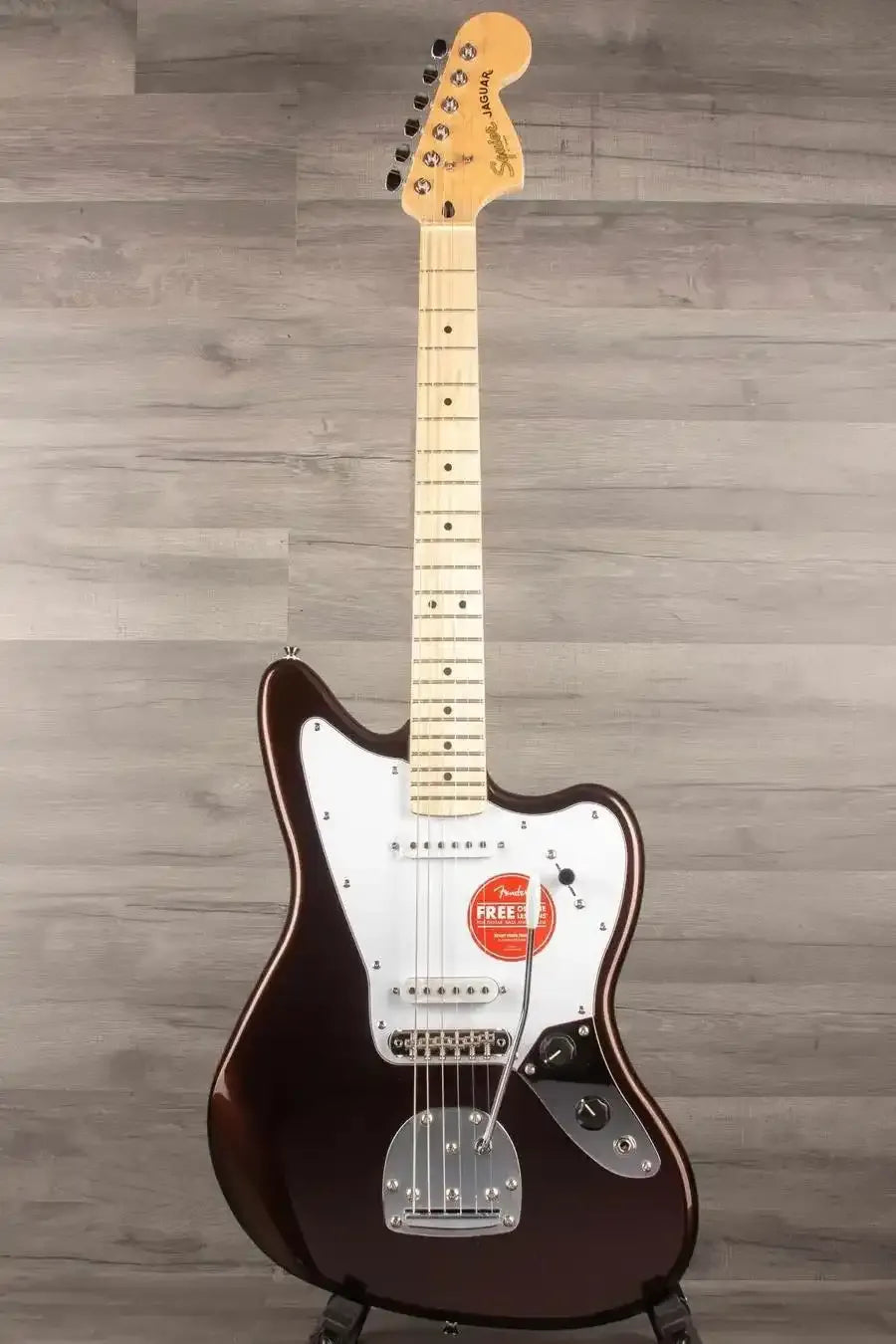 Squier - Affinity Jaguar -  Mystic Metallic Brown - MusicStreet