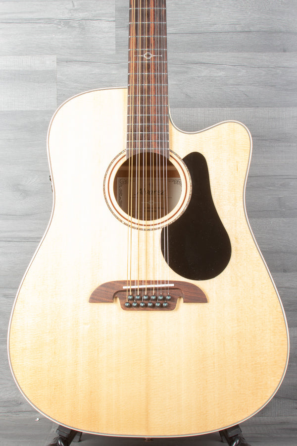 USED - Alvarez AD60E 12 string Dreadnought