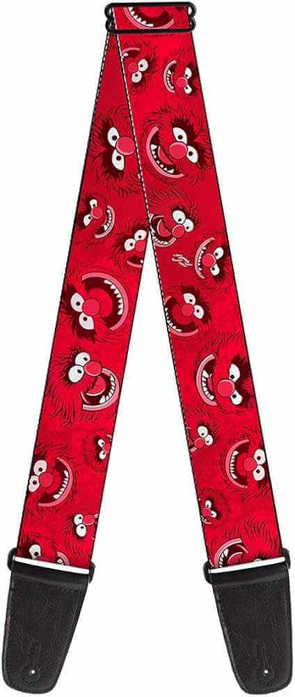 Buckle Down Disney Animal Expressions Guitar Strap