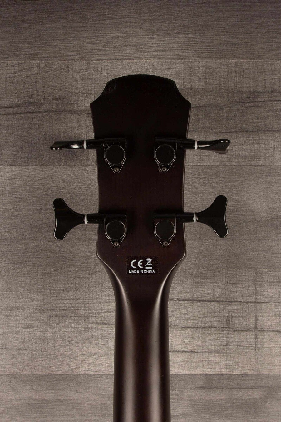 Aria FEB F2M/FL Medium scale Fretless Acoustic Bass - Black