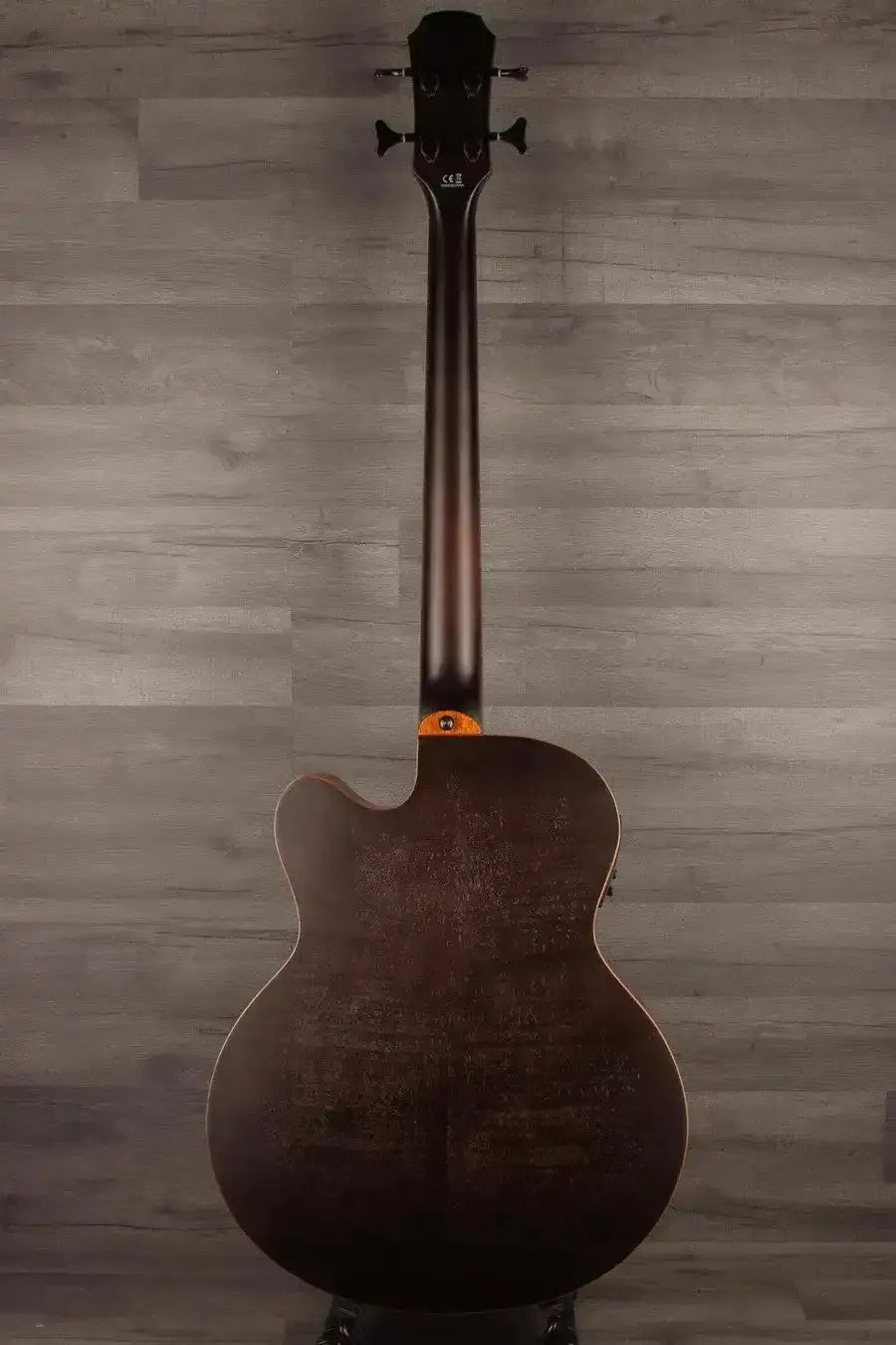 Aria FEB F2M/FL Medium scale Fretless Acoustic Bass - Black