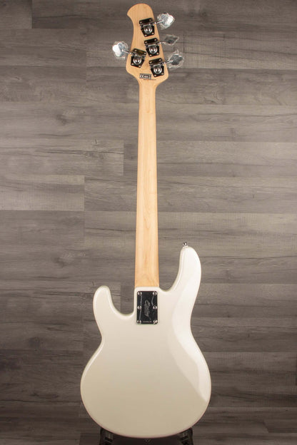 *B Stock - Sterling Stingray Short Scale Bass Guitar - Olympic White