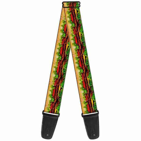 Buckle Down Hamburger Guitar Strap