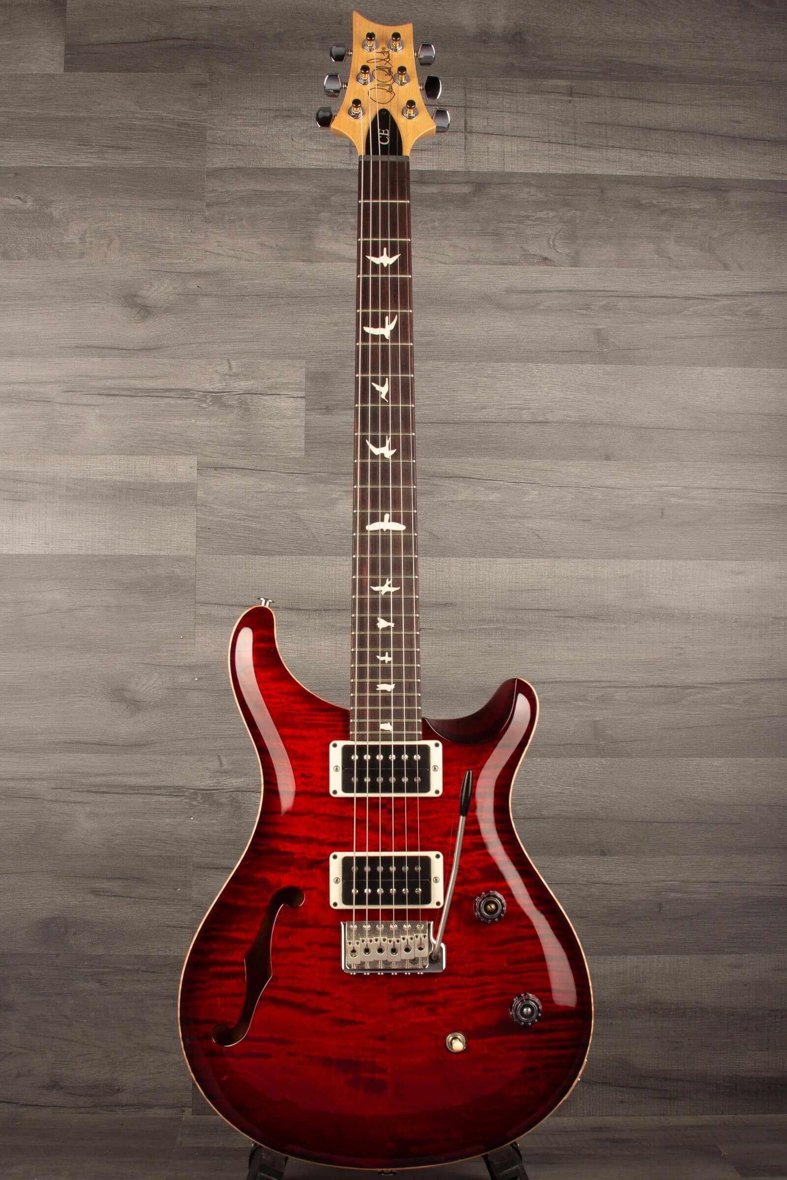 PRS CE24 Semi Hollow - Fire Red