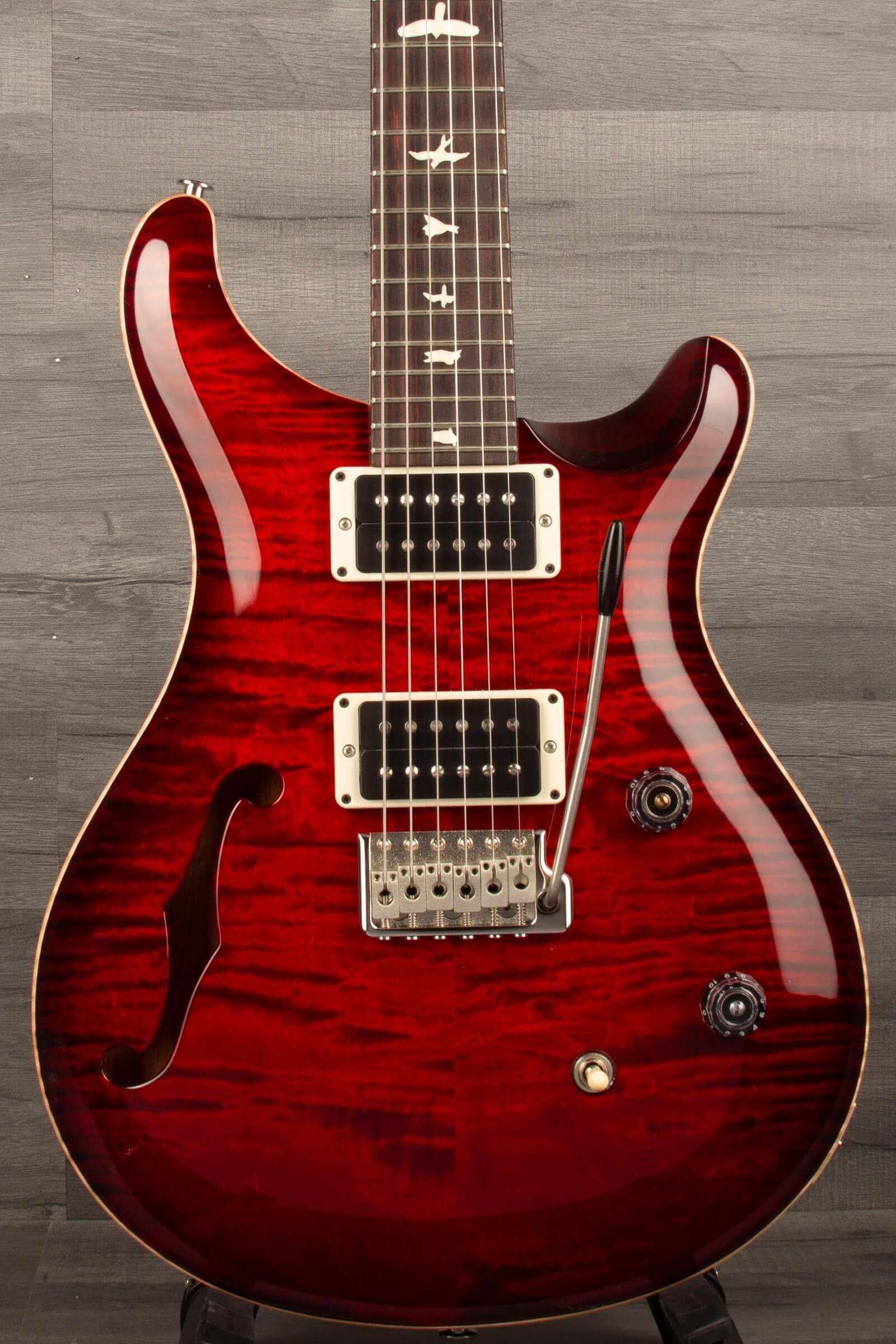 PRS CE24 Semi Hollow - Fire Red