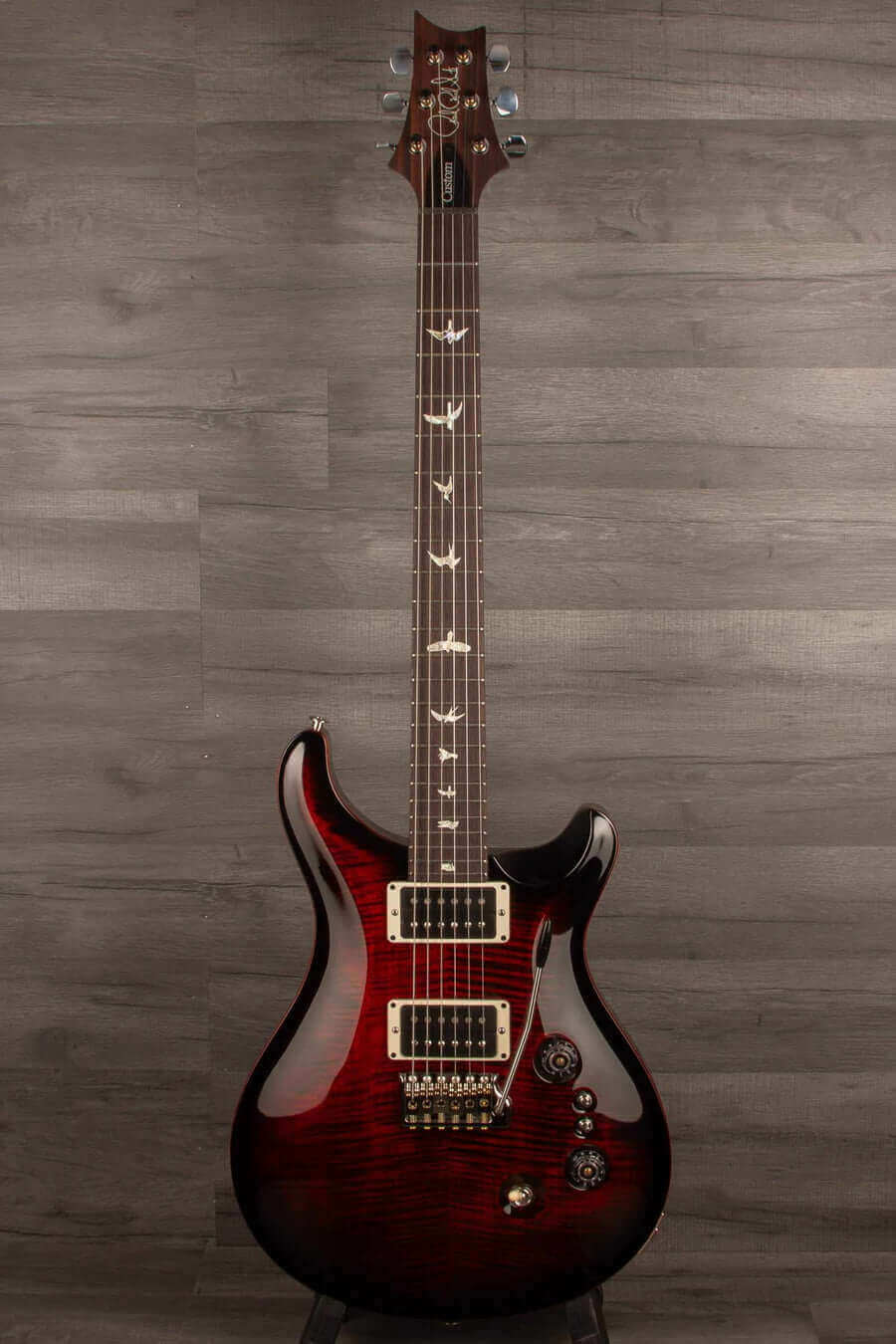 PRS Custom 24/08 Fire red smokeburst s#0363572
