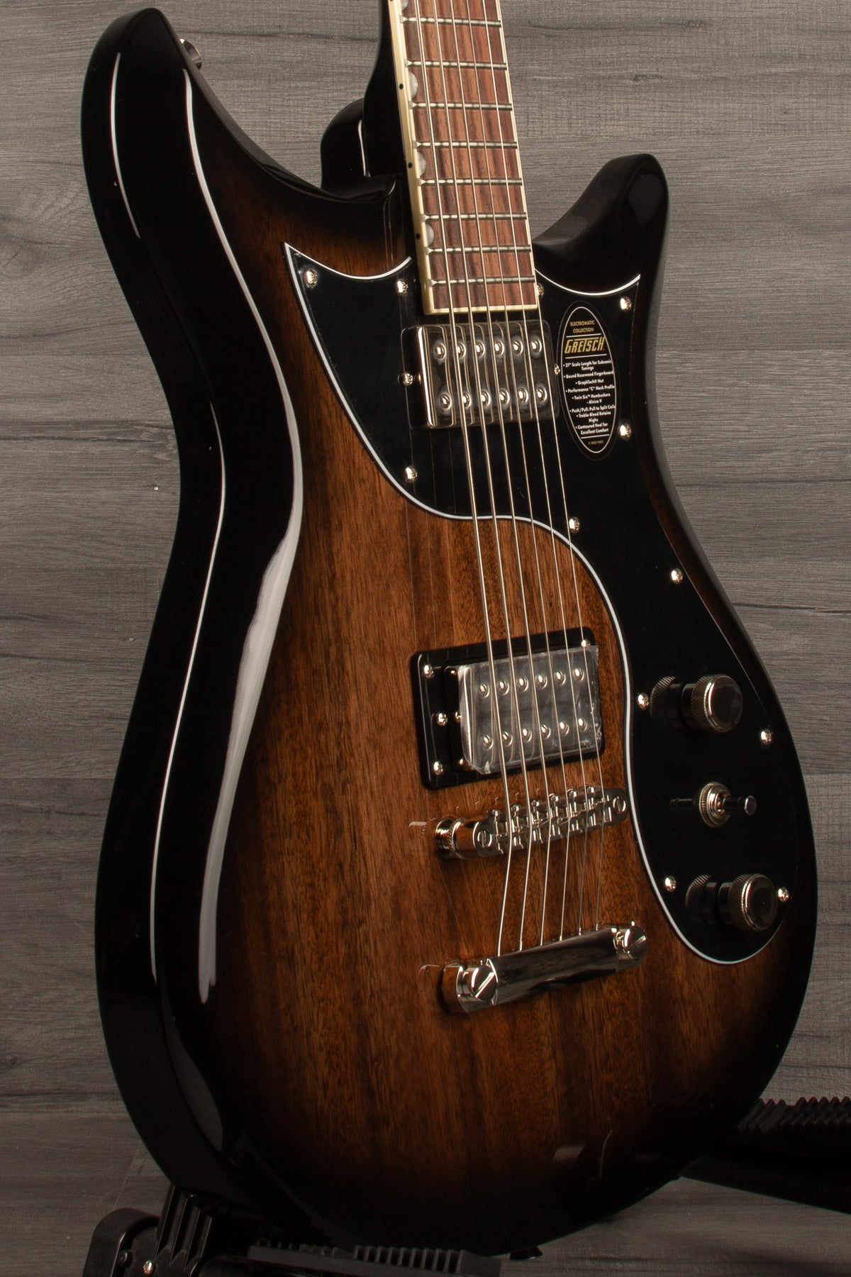 Gretsch Electromatic Baritone Guitar with Rosewood Fingerboard in Bristol Fog Finish