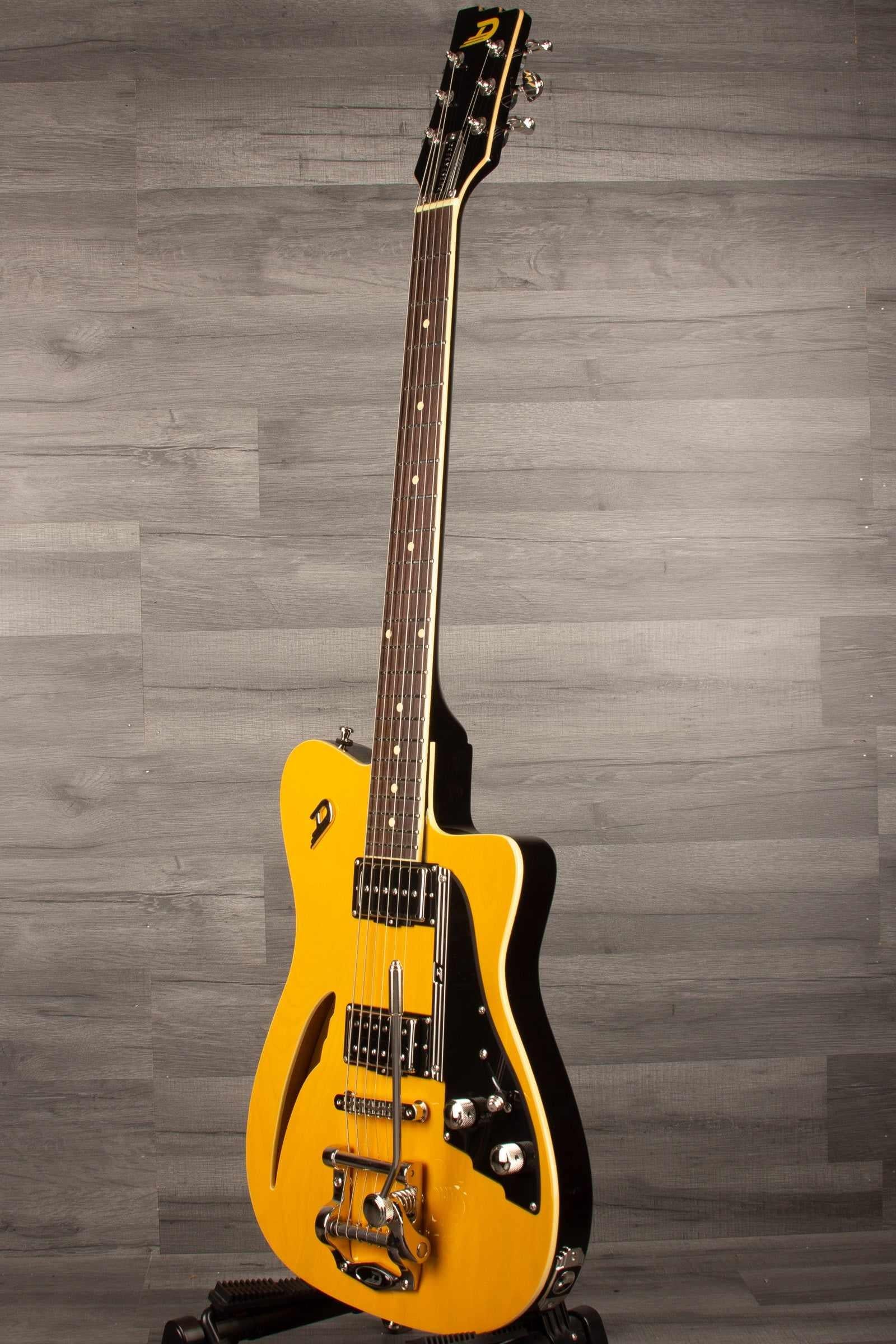 Duesenberg Caribou Electric Guitar - Butterscotch (With Hard Case) - MusicStreet
