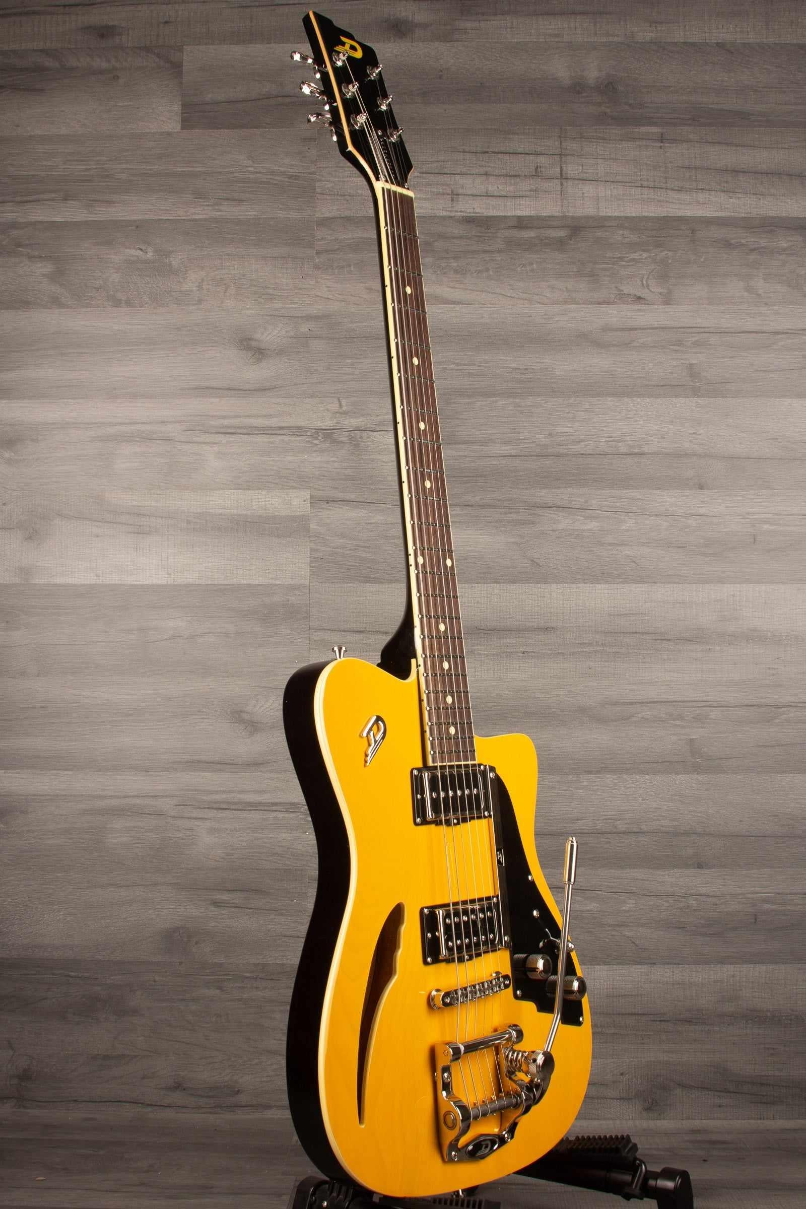 Duesenberg Caribou Electric Guitar - Butterscotch (With Hard Case) - MusicStreet
