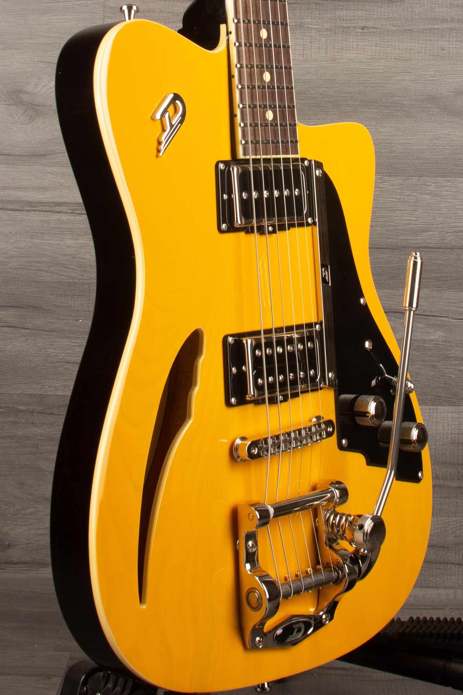 Duesenberg Caribou Electric Guitar - Butterscotch (With Hard Case) - MusicStreet