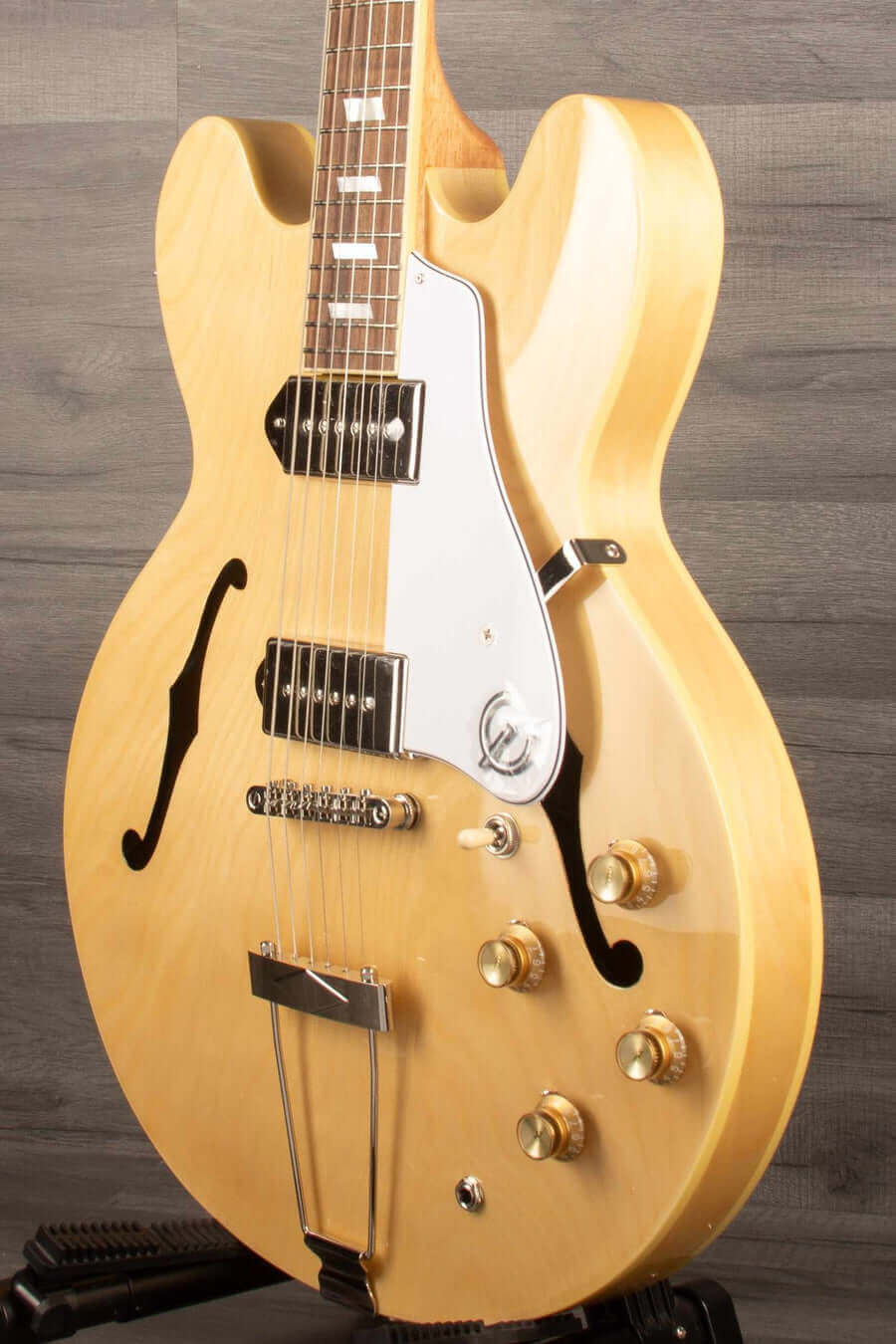 Epiphone Casino Electric Guitar - Natural (Includes Premium Gig Bag)