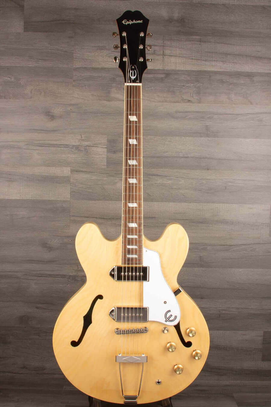 Epiphone Casino Electric Guitar - Natural (Includes Premium Gig Bag)