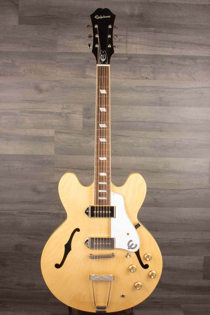 Epiphone Casino Electric Guitar - Natural (Includes Premium Gig Bag)