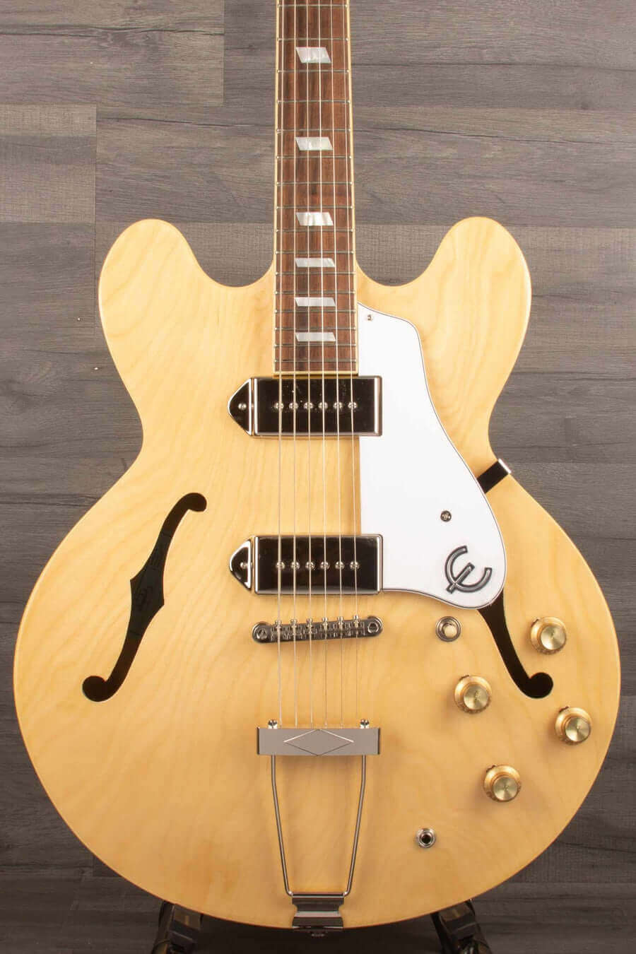 Epiphone Casino Electric Guitar - Natural (Includes Premium Gig Bag)