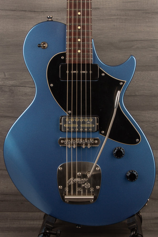 Collings 360 LT M Electric Guitar - Pelham Blue, Alder Body, Lollar Pickups & Figured Maple Neck