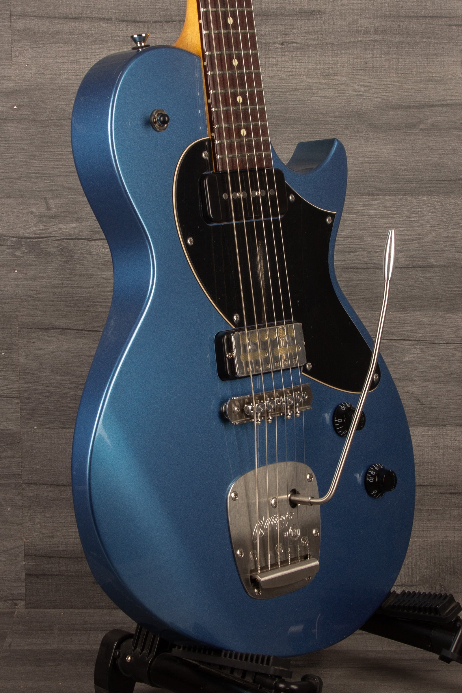 Collings 360 LT M Electric Guitar - Pelham Blue, Alder Body, Lollar Pickups & Figured Maple Neck