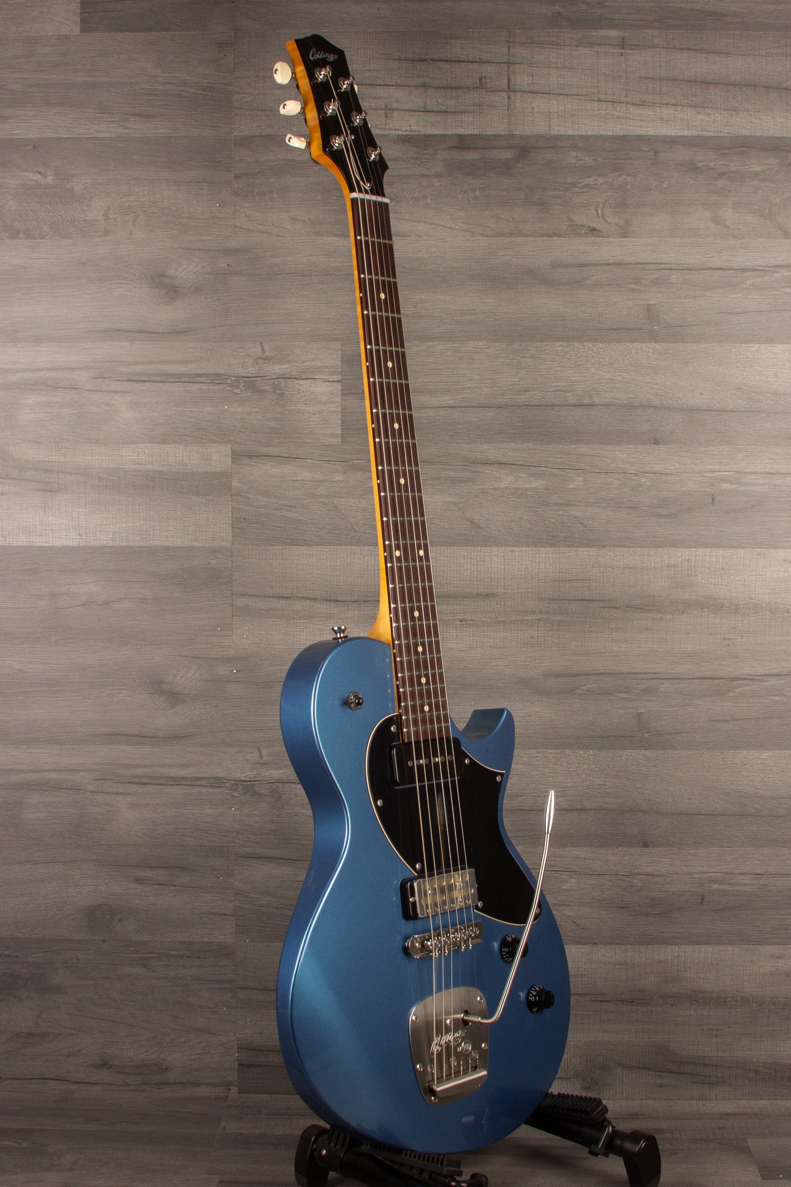 Collings 360 LT M Electric Guitar - Pelham Blue, Alder Body, Lollar Pickups & Figured Maple Neck