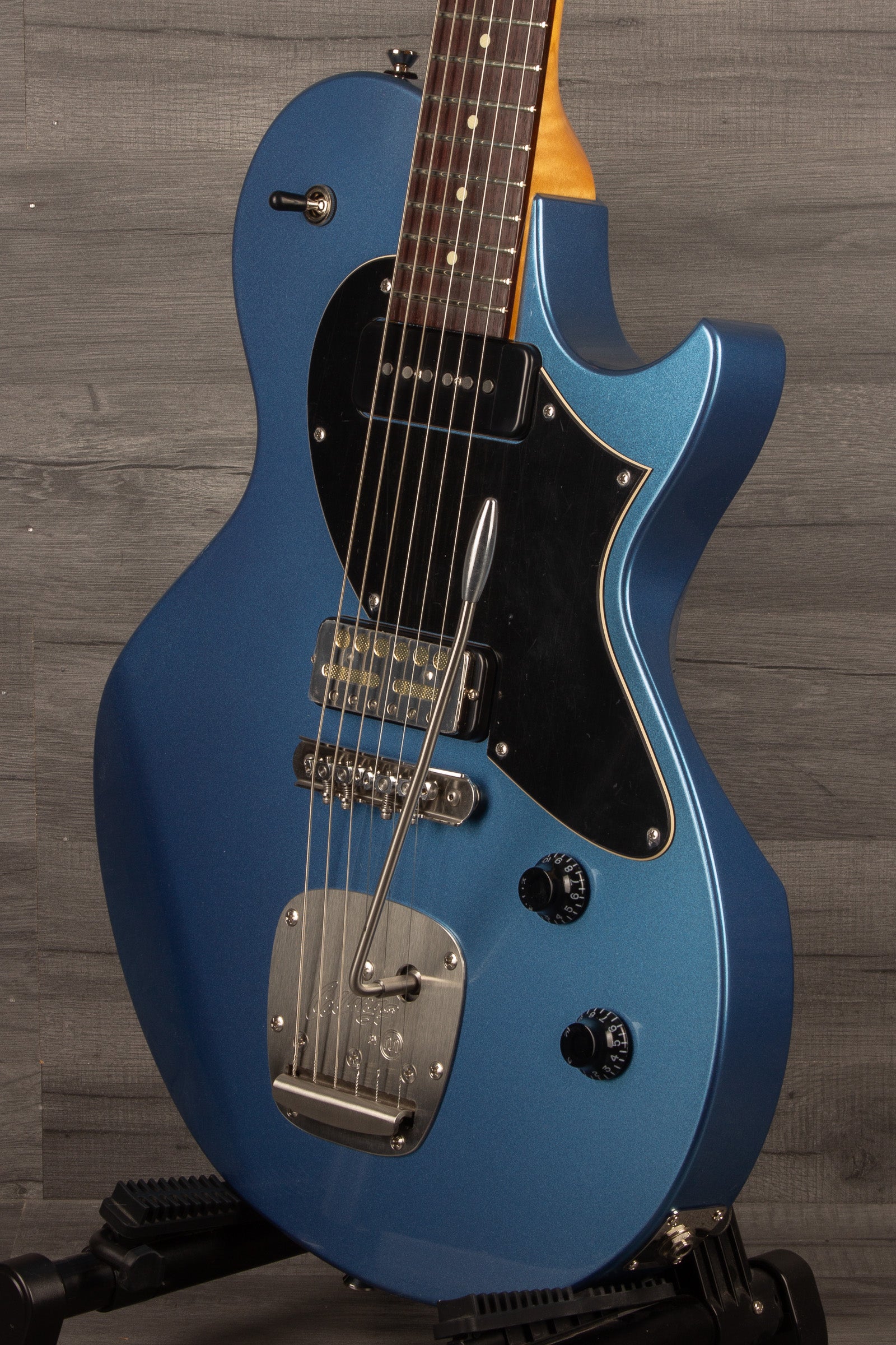 Collings 360 LT M Electric Guitar - Pelham Blue, Alder Body, Lollar Pickups & Figured Maple Neck