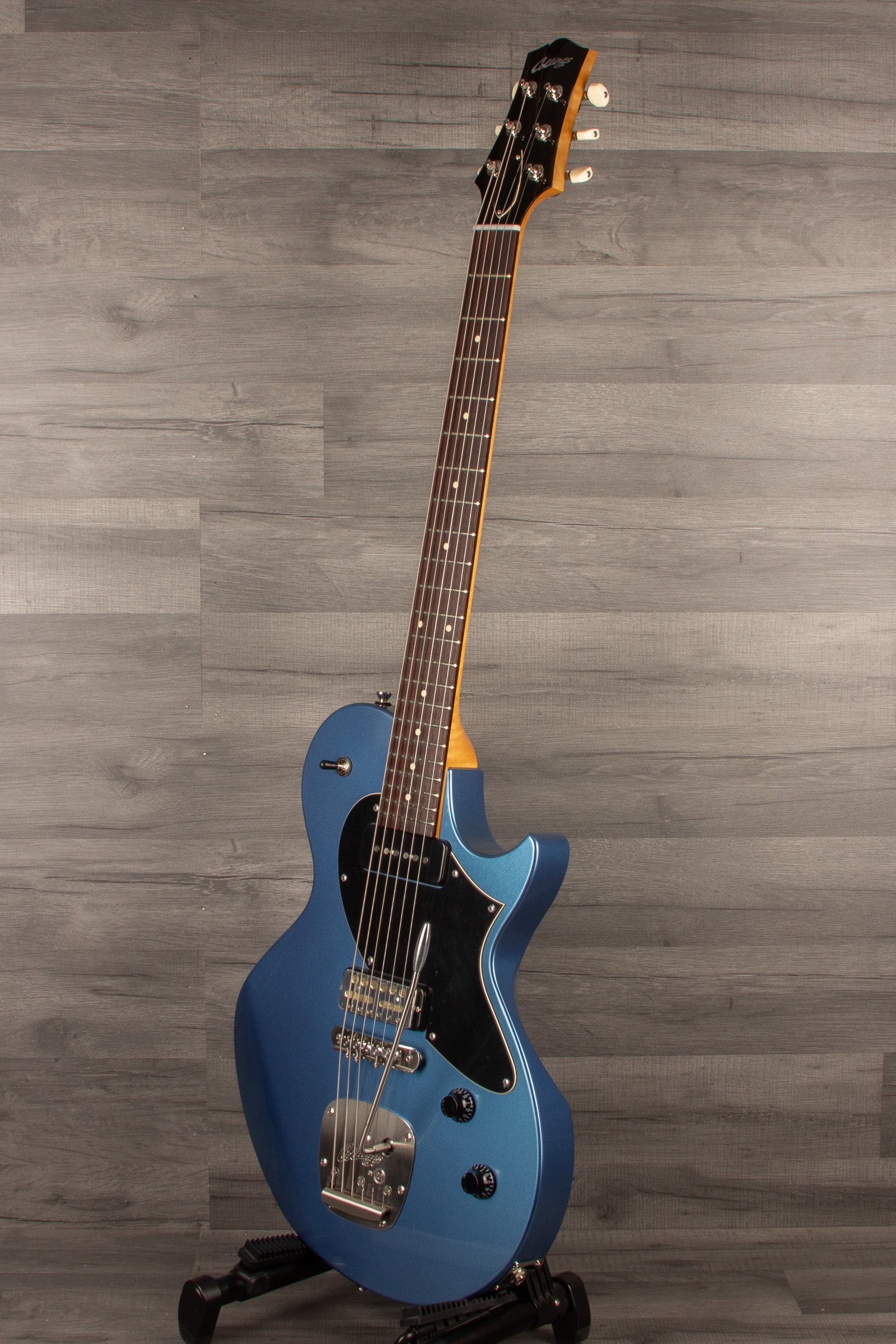 Collings 360 LT M Electric Guitar - Pelham Blue, Alder Body, Lollar Pickups & Figured Maple Neck